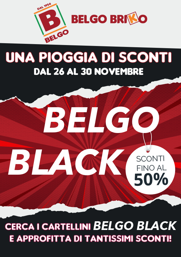 Black Friday Belgo Briko Varese